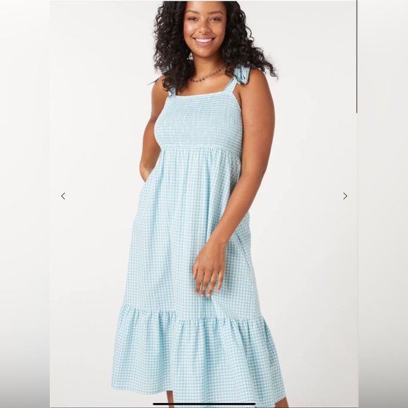 Tessa Checkered Dress
